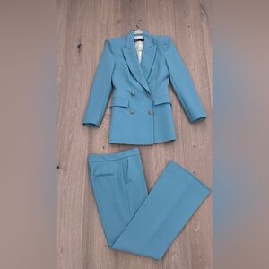 Zara Light Blue Suit